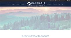 Desktop Screenshot of cannabisconservancy.com